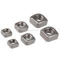 DIN 557 nueces cuadradas zinc